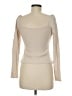 Reformation Ivory Long Sleeve Top Size M - photo 2