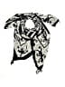 Maya Pareos 100% Rayon Black Blue Scarf One size - photo 1