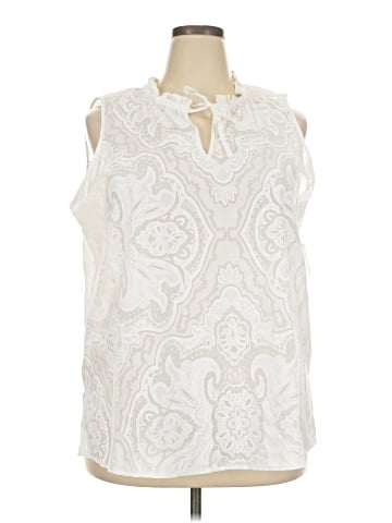 Liz Claiborne Sleeveless Blouse (view 1)