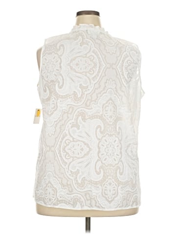 Liz Claiborne Sleeveless Blouse (view 2)