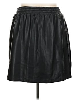 Universal Standard for J.Crew Faux Leather Skirt (view 1)