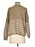 CeCe Stripes Tan Pullover Sweater Size S - photo 2