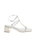 Zara 100% Leather Ivory Sandals Size EU 41 - photo 1