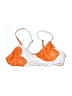 Unbranded Graphic Orange Swimsuit Top Size S - photo 1