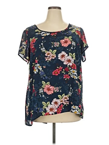 Torrid Short Sleeve Blouse (view 1)