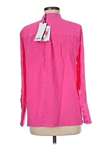 Carlisle Long Sleeve Silk Top (view 2)