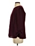 DKNY Burgundy 3/4 Sleeve Top Size S - photo 5