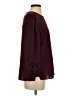 DKNY Burgundy 3/4 Sleeve Top Size S - photo 4