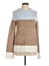 Ann Taylor Color Block Tan Pullover Sweater Size M - photo 1