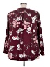 a.Jesdani Floral Burgundy 3/4 Sleeve Blouse Size 4X - photo 2