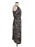 Shein Animal Print Black Cocktail Dress Size 8 - 10 - photo 4