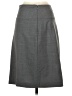 Banana Republic Solid Gray Wool Skirt Size 4 - photo 2
