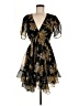 ASOS Design 100% Polyester Black Cocktail Dress Size 8 - photo 1