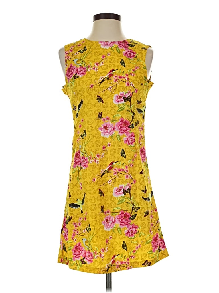 Pre-owned Mela Casual Dress In Yellow