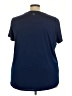 Zelos Solid Blue Active T-Shirt Size 3X - photo 2
