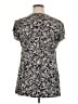 Newport Black Short Sleeve Blouse Size 1X - photo 2