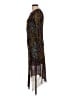 Leith 100% Polyester Stars Purple Cocktail Dress Size L - photo 5