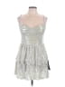 Lulus 100% Polyester Silver Cocktail Dress Size L - photo 1