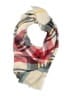 Unbranded Plaid Ivory Scarf One size - photo 1