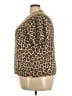 Terra & Sky Animal Print Brown Pullover Sweater Size 3X - photo 5