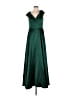 Xscape 100% Polyester Green Cocktail Dress Size 8 - photo 1