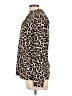 Worthington Animal Print Brown Long Sleeve Blouse Size L - photo 5