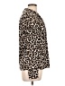 Worthington Animal Print Brown Long Sleeve Blouse Size L - photo 4