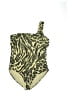 Amoressa Animal Print Gold One Piece Swimsuit Size L (estimated) - photo 1