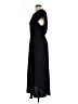Babaton 100% Polyester Solid Black Casual Dress Size 12 - photo 5