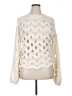 Unbranded 100% Acrylic Hearts Ivory Pullover Sweater Size XL - photo 1
