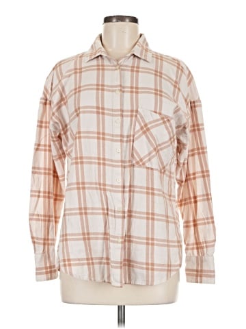 Ann Taylor LOFT Outlet Long Sleeve Button-Down Shirt (view 1)