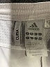 Adidas 100% Polyester Solid Green Athletic Shorts Size 10 - photo 3