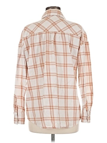 Ann Taylor LOFT Outlet Long Sleeve Button-Down Shirt (view 2)