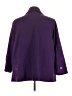 Susan Graver 100% Polyester Purple Cardigan Size 3X - photo 2