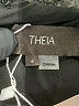 Theia 100% Polyester Silver Cocktail Dress Size 4 - photo 4