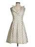 Harper Rose Polka Dots Ivory Cocktail Dress Size 0 - photo 1