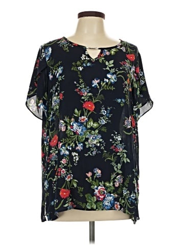 Counterparts Short Sleeve Blouse (view 1)