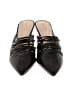 Something Navy 100% Leather Black Mule/Clog Size 7 1/2 - photo 2