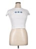 Faded Rose White Short Sleeve Top Size XL - photo 1