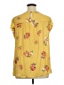 DR2 100% Rayon Yellow Sleeveless Blouse Size XL - photo 2