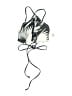 L Space Tropical Black Swimsuit Top Size XS - photo 1