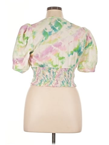 Amanda Uprichard Short Sleeve Blouse (view 2)
