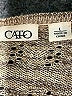 Cato 100% Acrylic Tan Cardigan Size L - photo 7