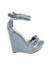 Breckelle's Blue Wedges Size 6 1/2 - photo 1