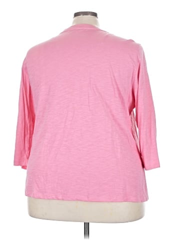 St. John's Bay 3/4 Sleeve Top (view 2)
