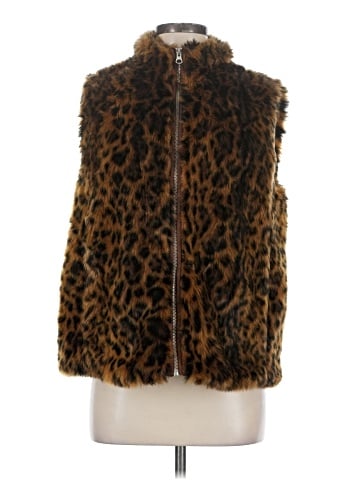 Drew Faux Fur Vest (view 1)