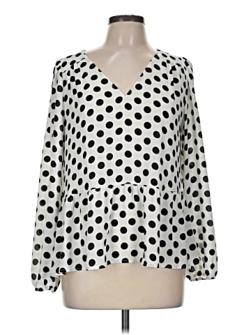Ann Taylor LOFT Long Sleeve Blouse (view 1)