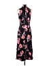 Milly Floral Black Cocktail Dress Size 4 - photo 2