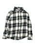 Bixby Nomad 100% Cotton Plaid Gray Long Sleeve Button-Down Shirt Size 12 - 14 - photo 1