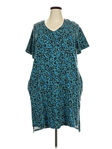 Terra & Sky Casual Dress (view 1)